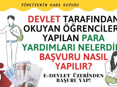 Okuyan Öğrencilere Para Yardımı Başvurusu Yap! – 2023-2024